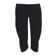 3/4 PANT Women Match Performance black 2015