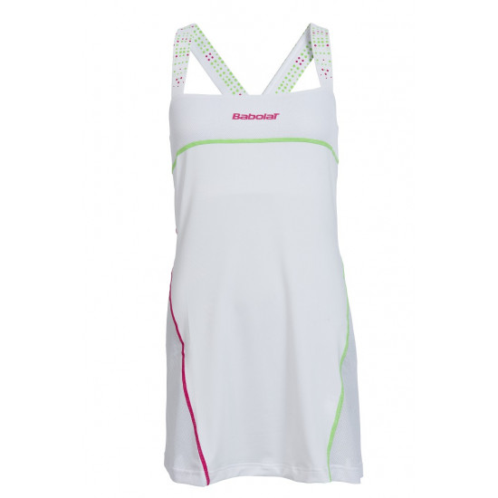 DRESS Girl Match Performance white 2015