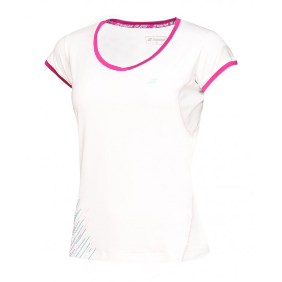 CAP SLEEVE TOP WOMEN white 2016