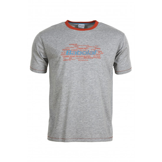 TRAINING TEE silver