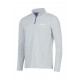 HALF ZIP MEN white