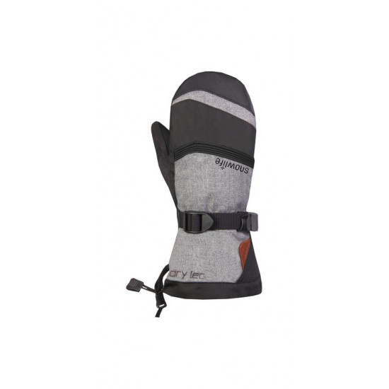 RIDER DT JR MITTEN incl. WRIST PROTECTOR grey