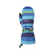 LONG CUFF DT KIDS MITTEN turque/navy/royal