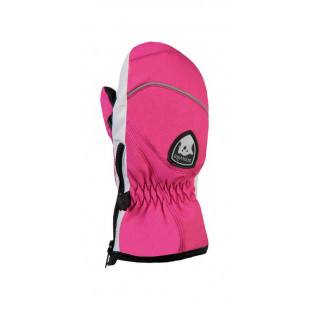 TEDDY MITTEN pink/white