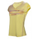 PERF CAP SLEEVE TOP yellow