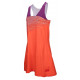 PERF RACERBACK GIRL DRESS fluored
