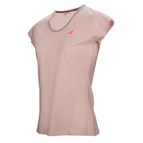 CORE BABOLAT TEE GIRL pink