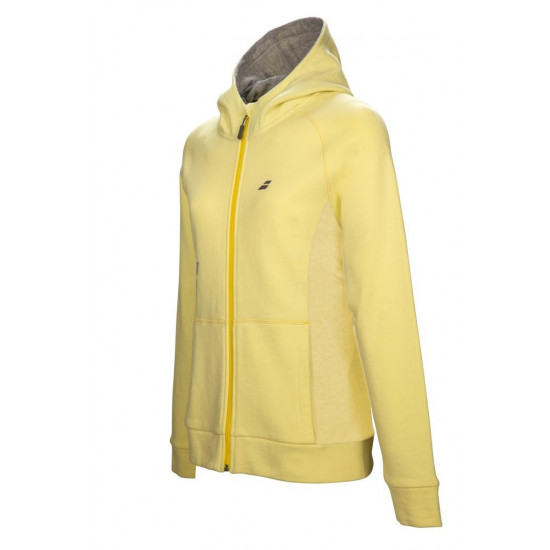 CORE HOOD SWEAT GIRL yellow