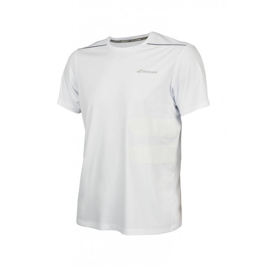 PERF CREW NECK TEE white/white