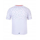 COMPETE CREW NECK TEE white/pumpkin