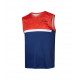COMPETE MUSCLE TANK pumpkin/blue