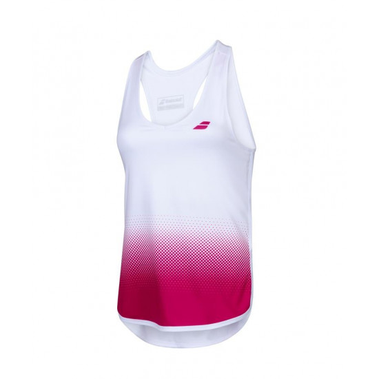 COMPETE TANK TOP white/red