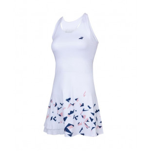 COMPETE DRESS white/e.blue