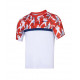 COMPETE POLO white/pumpkin
