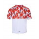 COMPETE POLO white/pumpkin