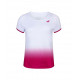 COMPETE CAP SLEEVE TOP white/red