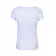 PLAY CAP SLEEVE TOP white/white