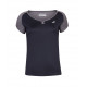 PLAY CAP SLEEVE TOP black/black