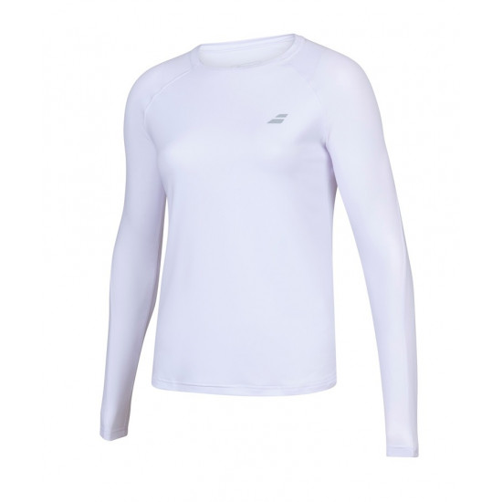 PLAY LS TEE white/white