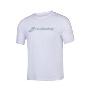 EXCERCISE BABOLAT TEE white/white