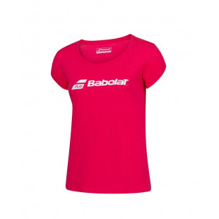 EXCERCISE BABOLAT TEE redrose