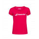 EXCERCISE BABOLAT TEE redrose