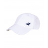 BASIC LOGO CAP white/white