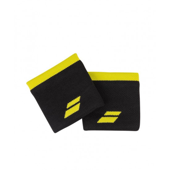 LOGO WRISTBAND black/yellow