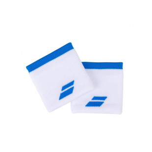 LOGO WRISTBAND white/blue