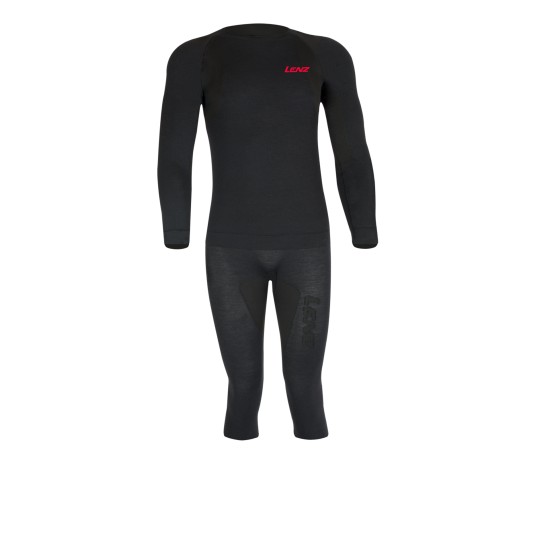 LENZ0 PÁNSKY SET MERINO NÁTELNÍK + 3/4 NOHAVICE